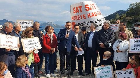 Muğla’da Koyların Satışa Çıkarılması Protesto Edildi