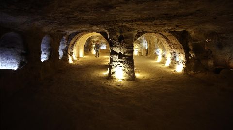 Kayaşehir'de Bulunan Tünel Turizme Açılıyor