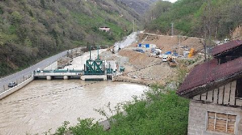 Heyelanlı Bölgeye Yapılmak İstenen HES Durduruldu