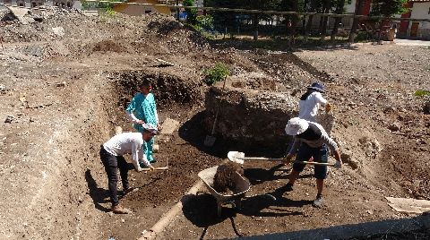 Tokat'ta Okulun Temel Kazısından Tarih Çıktı