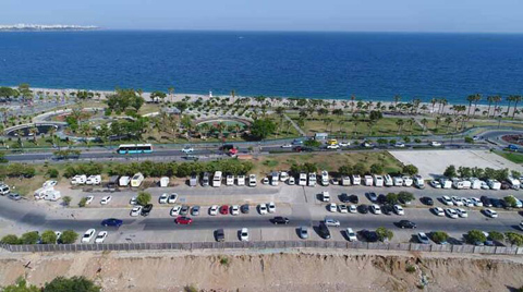 Antalya'da Karavan İşgaline Yasak Geliyor