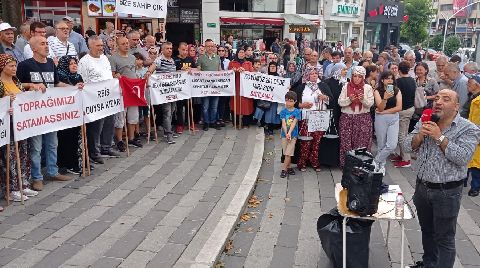 Arazileri Satılan Köylülerden İsyan