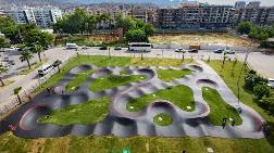 İzmir’in İlk Pump Track Parkuru Açılıyor