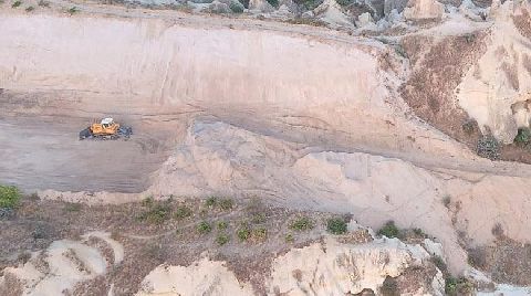 Kapadokya’daki Tahribat Görüntülendi