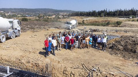 Modern Köy Projesi Tan Urla'da Temel Atıldı