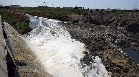 Ayamama Deresi'ndeki Kirli Suyla İlgili İnceleme Yapıldı