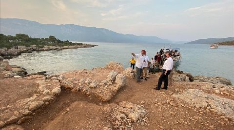 Kedrai Antik Kenti'nde Kazı Çalışması Sürüyor