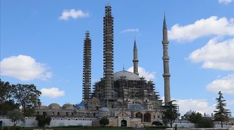 Selimiye Camisi'nin Eksik Çinileri Restorasyon Kapsamında Tamamlanacak