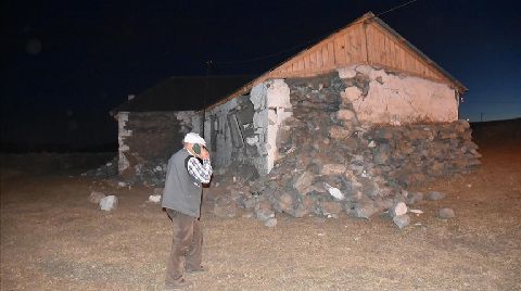 Ardahan'da 5 Büyüklüğünde Deprem