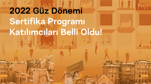 AURA İstanbul 2022 Güz Dönemi Sertifika Programı Katılımcıları Belli Oldu