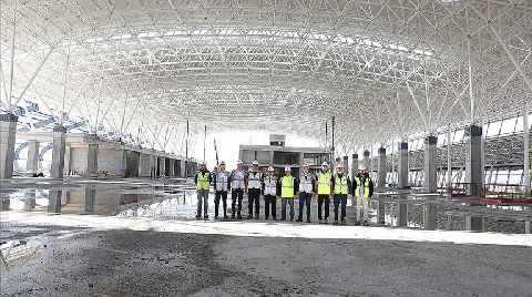 Kayseri Havalimanı Yeni Terminal Binası Çalışmaları Sürüyor