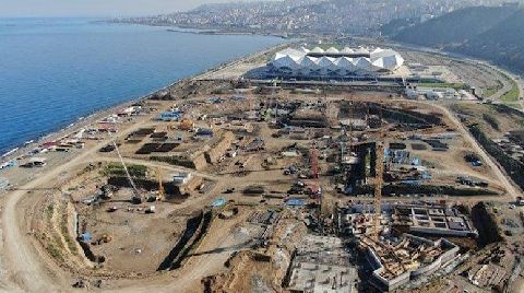 Trabzon Şehir Hastanesi İnşaatına 7 Aydır Çivi Çakılmadı