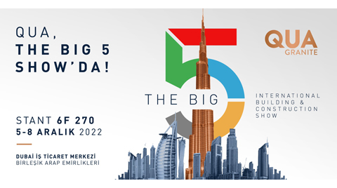 QUA Granite, The Big 5 Show Dubai’de