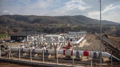 Karadeniz Gazını Aktaracak Ölçüm İstasyonu ve Kara Boru Hattı Tamamlandı