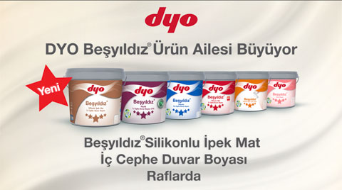 DYO'dan Beşyıldız Serisine Yeni Ürün