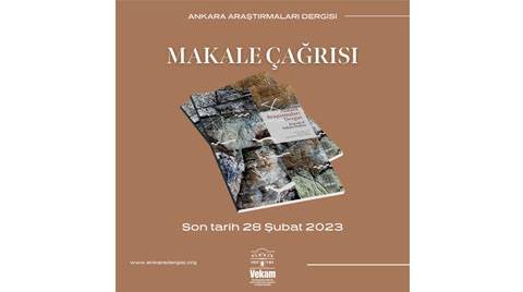 Ankara Araştırmaları Dergisi Makale Çağrısı 