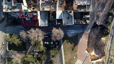 Gaziantep’te Depremin Etkisiyle 3 Dev Çukur Oluştu