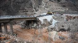 Adıyaman-Çelikhan Kara Yolunda Köprü Çöktü