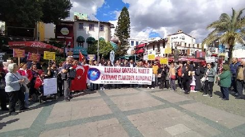 Antalya’da Kiralar 50 Bin Lirayı Buldu, Kiracılar Protesto Etti