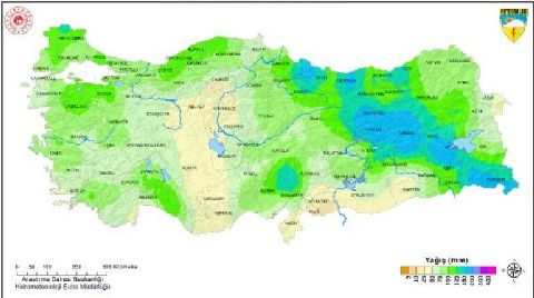 Nisanda Yağışlar Yüzde 254 Arttı