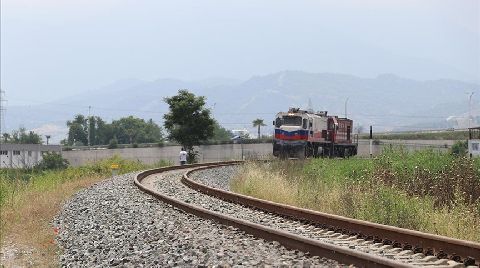 Denizli'deki Selde Zarar Gören Tren Yolu Onarıldı