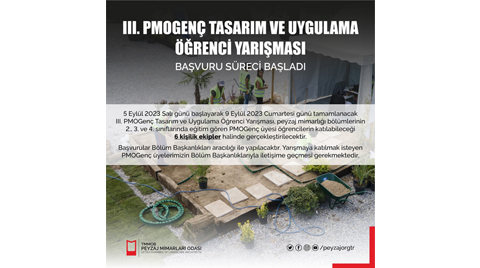 III. PMOGenç Tasarım ve Uygulama Öğrenci Yarışması