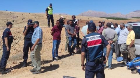 Fay Hattında Maden Aramaya Köylülerden Tepki