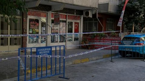 Bahçelievler'de Kolonu Patlayan Bina Boşaltıldı