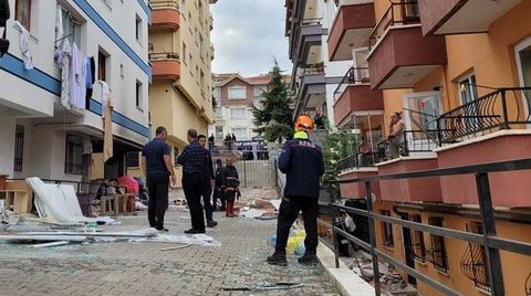 Ankara'da Doğal Gaz Patlaması