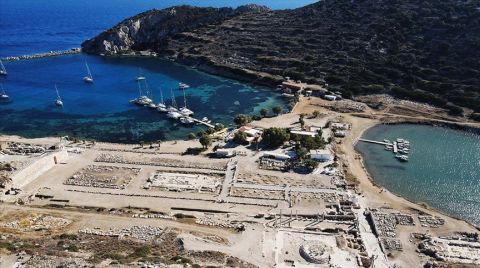 Knidos'un Tarihi Yapıları Ayağa Kaldırılıyor