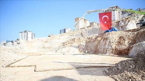 Malatya'da 400 Sosyal Konutun Temeli Atıldı