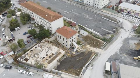 Üsküdar'daki Tarihi Cami Yeniden İnşa Ediliyor