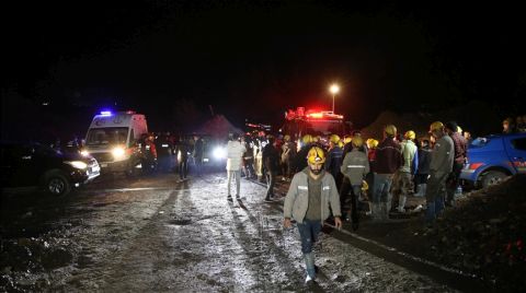 Denizli'de Maden Ocağında Göçük 