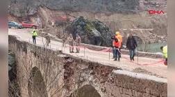 Viyadük Yapımında Patlatılan Dinamit Tarihi Köprüye Zarar Verdi