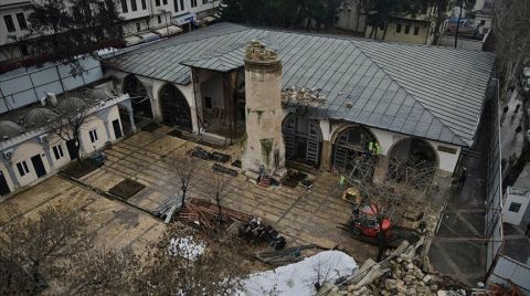 Kahramanmaraş'ta Tarihi Ulu Cami Ayağa Kaldırılıyor