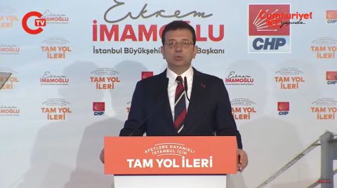 Ekrem İmamoğlu, İstanbul İçin 10 Maddelik Afet Planını Açıkladı