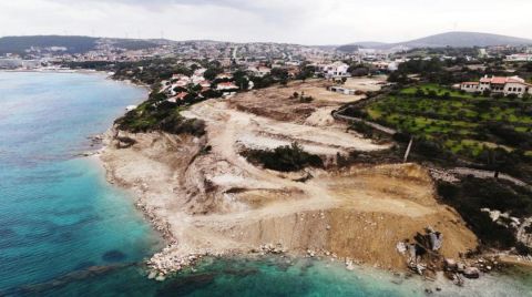 Çeşme'de Ayayorgi Koyu Göz Göre Göre Tahrip Edildi