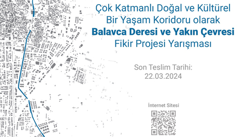 "Çok Katmanlı Doğal ve Kültürel Bir Yaşam Koridoru Olarak Balavca Deresi ve Yakın Çevresi Fikir Projesi Yarışması" Sonuçlandı