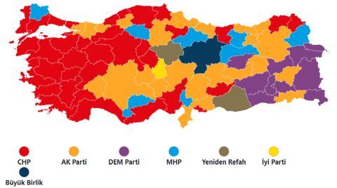 Türkiye, Yerel Yöneticilerini Belirledi