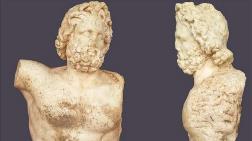 Aspendos’ta Roma İmparatorluk Dönemine Ait İki Heykel Bulundu