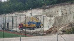 Belediyeden Mesire Alanı Görünümünde Maden Sahası