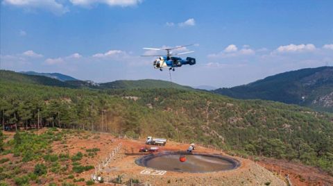 Orman Yangınlarıyla Mücadelede Havuz ve Göletler "Hayati" Rol Oynuyor