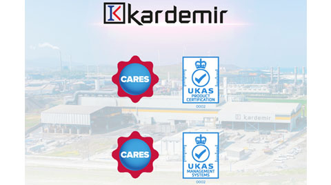 UK Cares’ten Kardemir Çelik’e 6 Sertifika