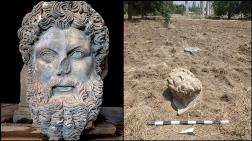 Aphrodisias Antik Kenti'nde "Kolosal Zeus Başı" Bulundu