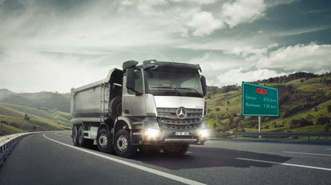 Mercedes-Benz Arocs 4851 K, Sürüş Güvenliğini Garantiye Alıyor