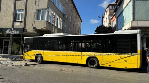 Pendik'te İETT Otobüsünün Çarptığı Bina Yıkılacak