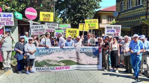 Kaplandede Dağı’nda Maden İstenmiyor