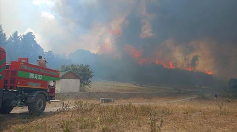 Kızılcahamam'da Başlayan Yangın Gerede'ye Sıçradı