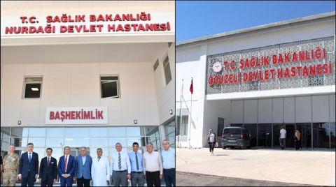 Nurdağı ve Oğuzeli İlçelerine Yapılan Acil Durum Hastaneleri Hizmete Başladı