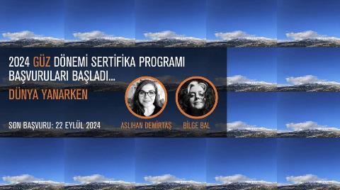 AURA İstanbul Güz’24 Dönemi Sertifika Programı Başvuruları Başladı